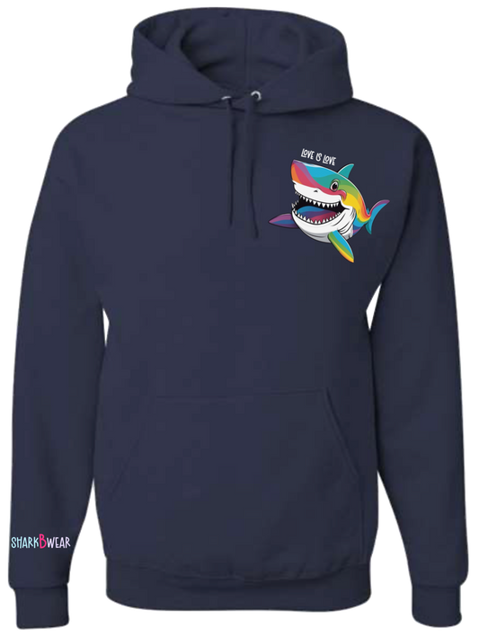 "Skyler" - Love Is Love Hoodie (on left chest) - XLARGE