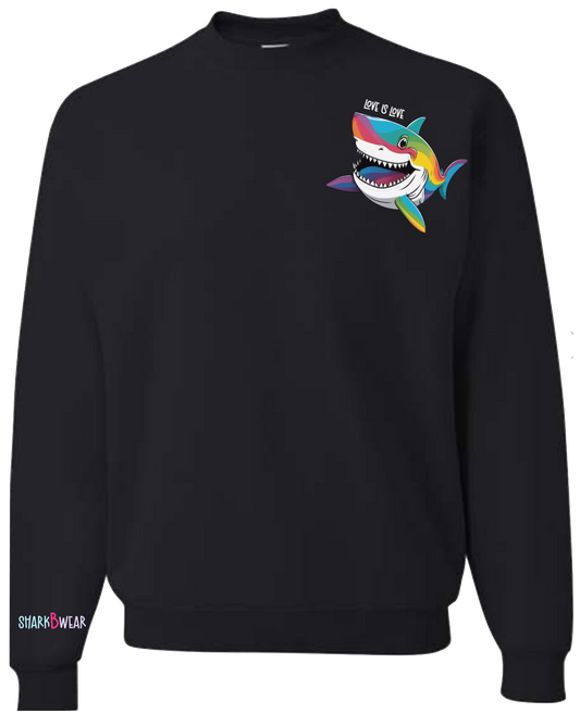 "Skyler" - Love Is Love Crewneck (on left chest) - XLARGE