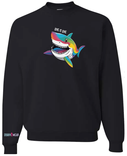 "Skyler" - Love Is Love Crewneck - LARGE