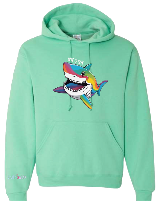 "Skyler" - Love Is Love Hoodie - LARGE