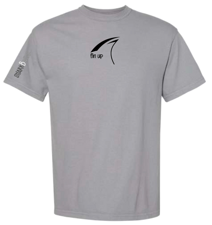 "fin up" - T-Shirt - XLARGE