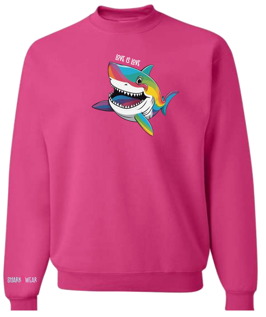 "Skyler" - Love Is Love Crewneck - LARGE