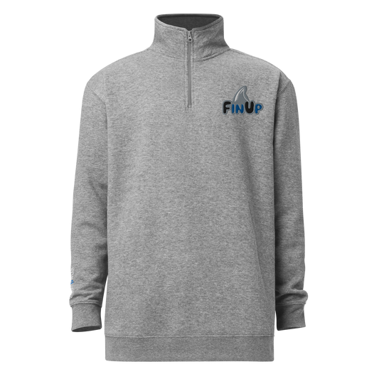Vintage "FinUp" - 1/4 Zip - XLARGE